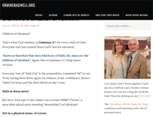 Tablet Screenshot of drmikebagwell.org